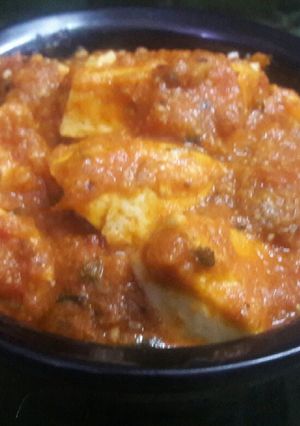 A picture of Handi paneer.