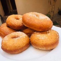 A picture of Sugar coated doughnut.