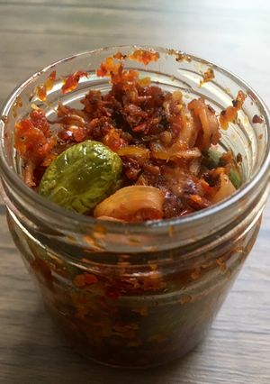 Foto resep Sambal cumi teri pete