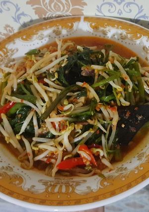Foto resep Tumis Kangkung Touge