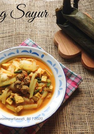 Foto resep 11. Lontong Sayur