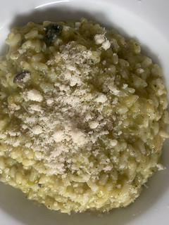 Una foto de Risotto de puré🍚
