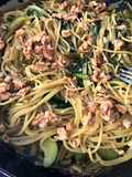 Spaghetti al curry con verdure