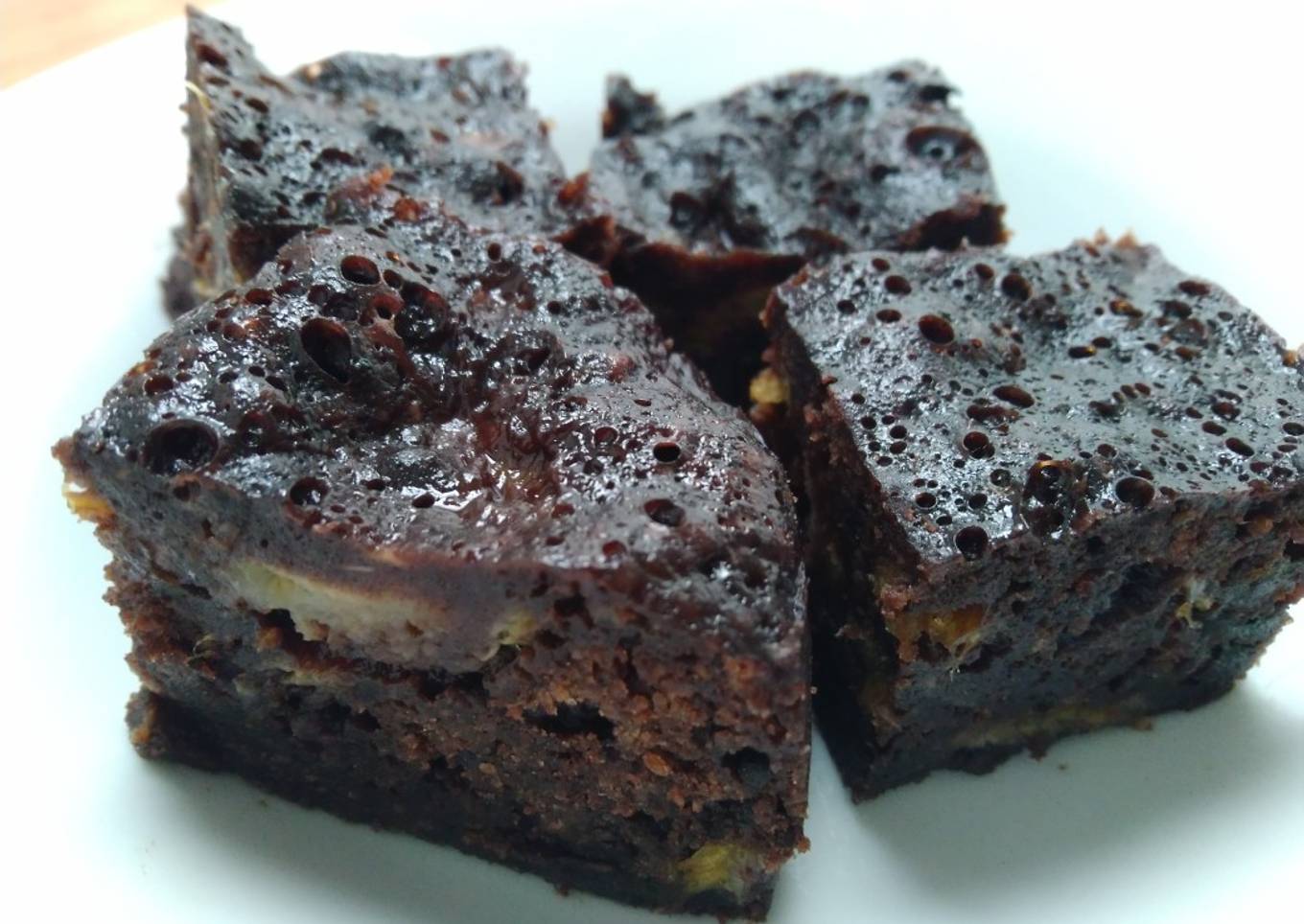 Resep Brownies Pisang Kukus, Enak