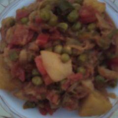A picture of Mix sabzi.