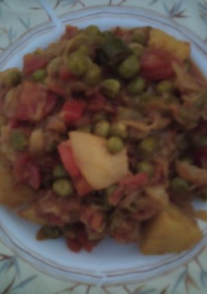A picture of Mix sabzi.