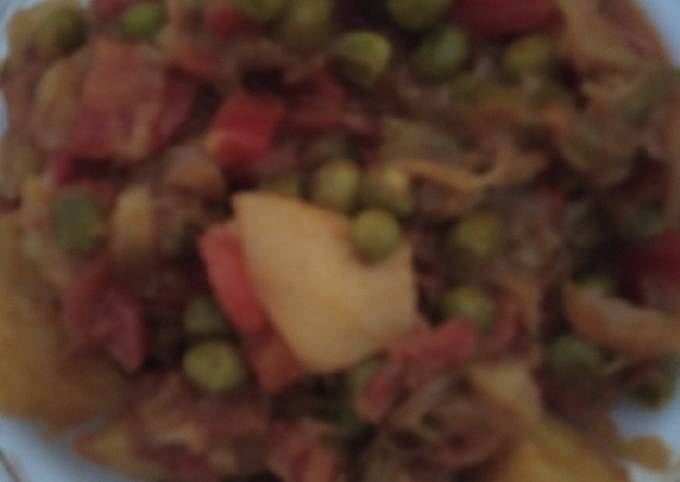 Simple Way to Make Speedy Mix sabzi