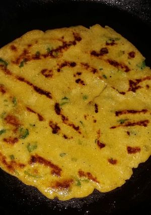 A picture of Makki Ki Roti.