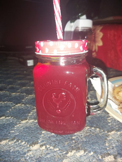 A picture of Hibiscus Lemonade.