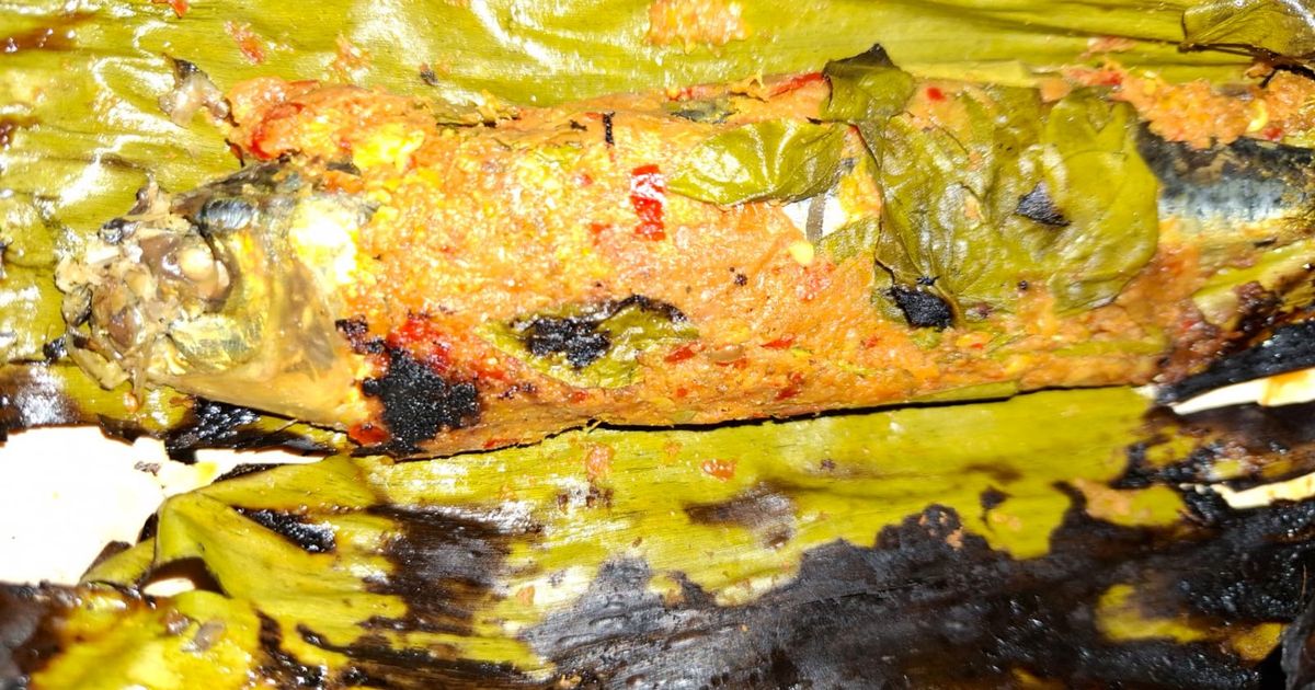 Pepes ikan pindang