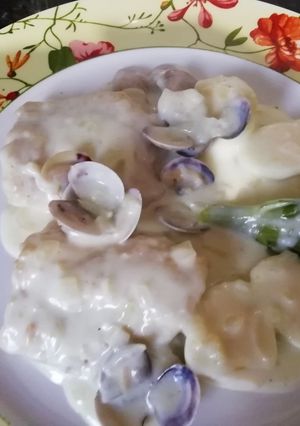 Una foto de Bechamel a la marinera