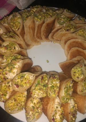 صورة لوصفة قشطة منزلية للحلويات