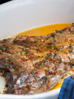 Una foto de Ventresca de bonito al horno
