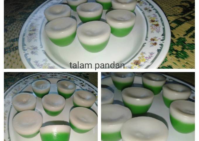 Recipe: Delicious Talam Pandan