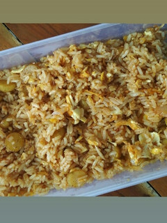 Foto resep Nasi goreng rendang royco