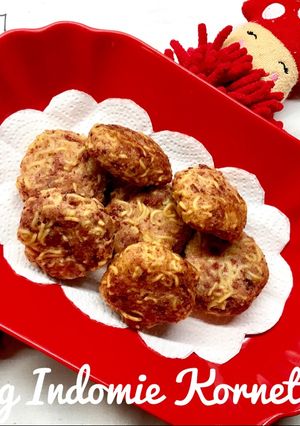 Foto resep Goreng Indomie Kornet 17 an #merahputih