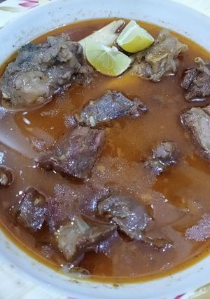 A picture of Mutton nihari.