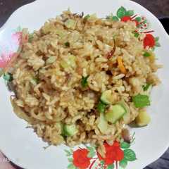 รูปของ Nasi Goreng Bawang Bombay