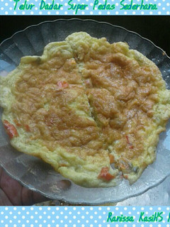 Foto resep Telur Dadar Pedas Sederhana