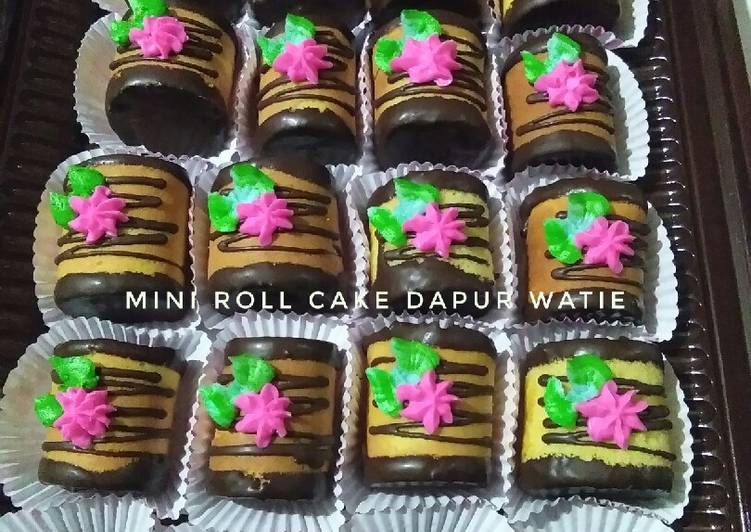 Mini roll cake