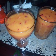 Fruit cocktail juice A picture of Fruit cocktail juice.