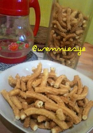 Foto resep Kue kecipir wijen