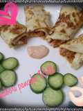 Tandori pancake rolls