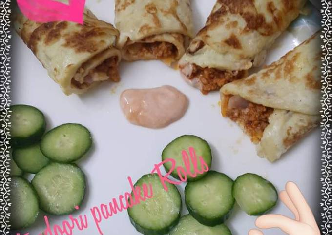 Tandori pancake rolls Recipe