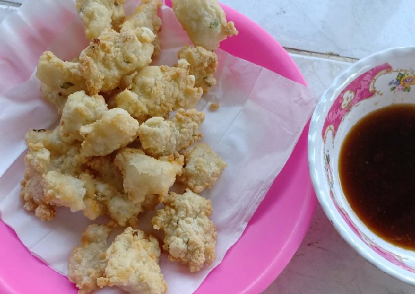 Satu kali persiapan tapioka