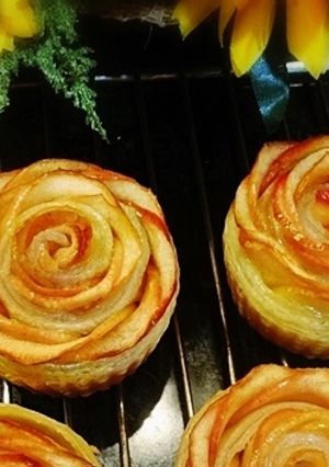 รูปของ Apple Rose Tarts