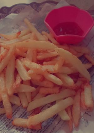 A picture of Crispy french fries 🍟.