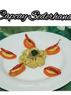 Foto resep 183. Capcay Sederhana