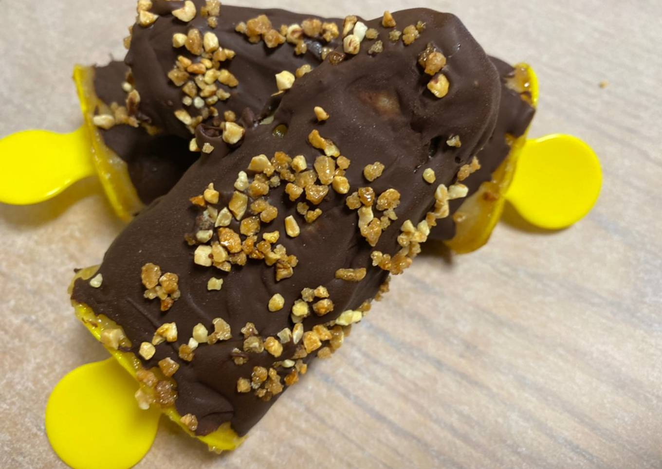 Helados saludables de plátano