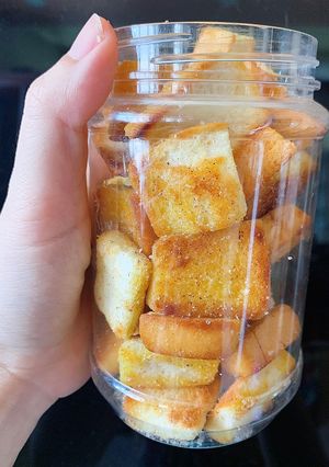 Hình của món Sandwich bơ đường.