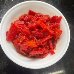 Beetroot curry A picture of Beetroot curry.