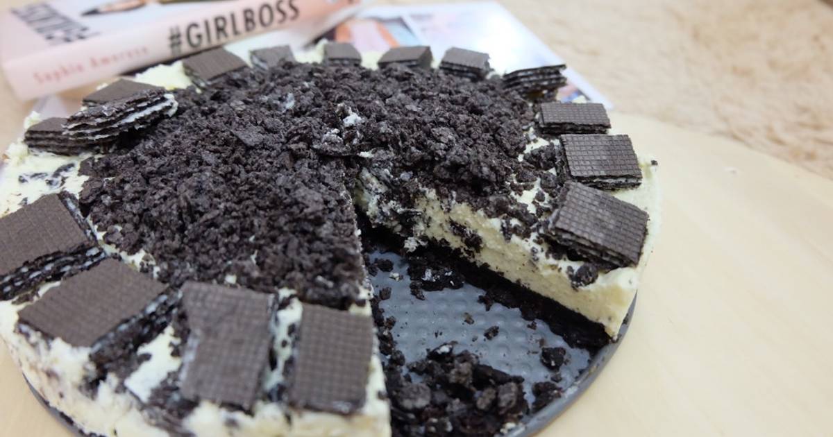 Resep Oreo Cheese Cake Tanpa Bake oleh wrezita - Cookpad