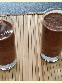 Foto de Smoothie de tâmaras com café e cacau