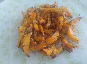 Foto principal de Guarnición de calabaza especiada, en airfryer