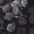 Cocadas saludables de avena y cacao