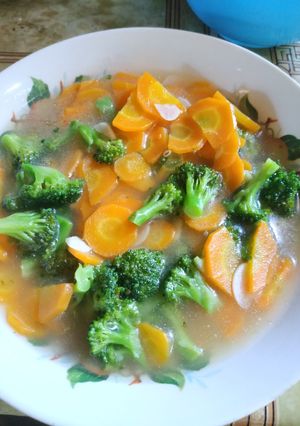 Foto resep Ca brokoli wortel