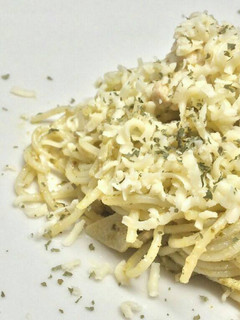 Foto resep Spaghetti Ogliolio with Creamy Chicken Pesto Sauce