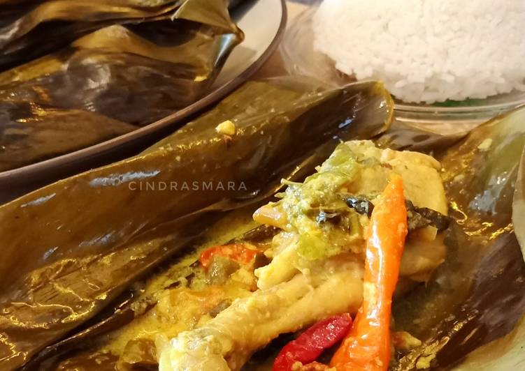 Pepes ayam presto