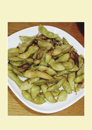 A picture of Grilled Edamame.