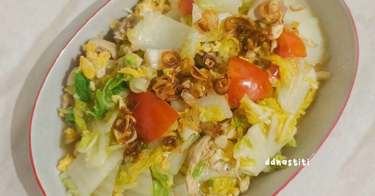 Resep Orak Arik Sawi Putih Oleh Dini Dwi Nastiti Cookpad