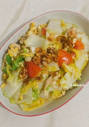 Foto resep Orak Arik Sawi Putih