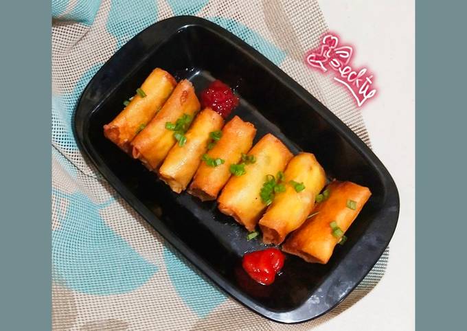 Resep 43. Lumpia Tahu Smoked Beef, Lezat Sekali