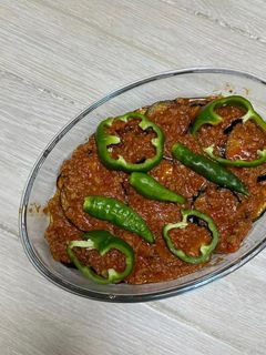 صورة لوصفة مسقعة باذنجان اسود