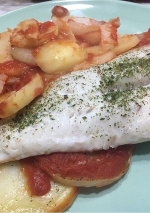 Foto principal de Merluza al horno (receta de mi suegra)
