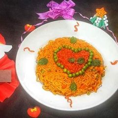 A picture of Maggi Beetroot savoury cake.