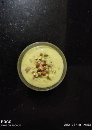 राजभोग श्रीखंड (Rajbhog shrikhand recipe in hindi) रेसिपी मुख्य फोटो